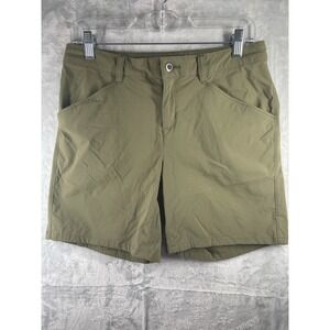 Patagonia Olive Green Women's Quandary Shorts - Size 8
